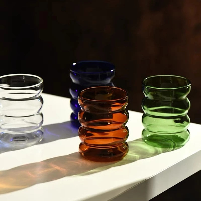 Wave Glass Cup